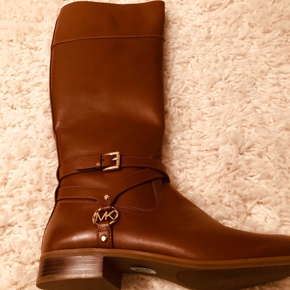MICHAEL Michael Kors Preston leather boots
